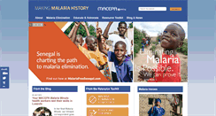 Desktop Screenshot of makingmalariahistory.org